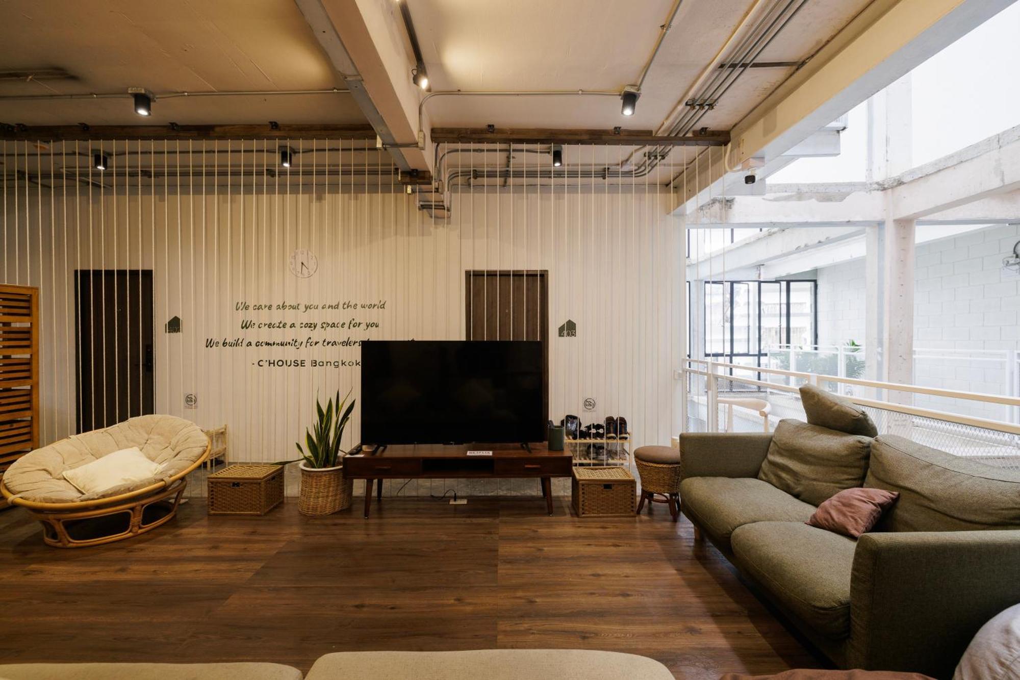 C'House Bangkok Hostel Bagian luar foto