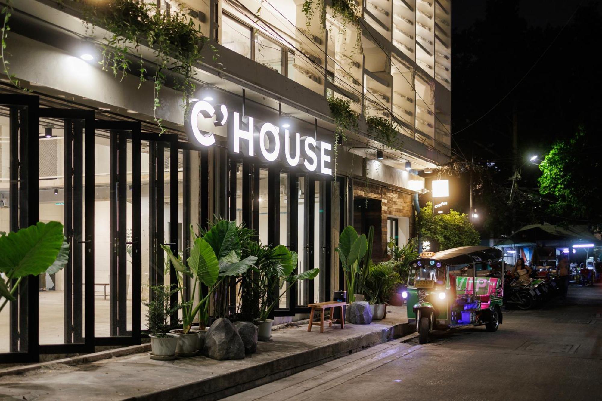 C'House Bangkok Hostel Bagian luar foto