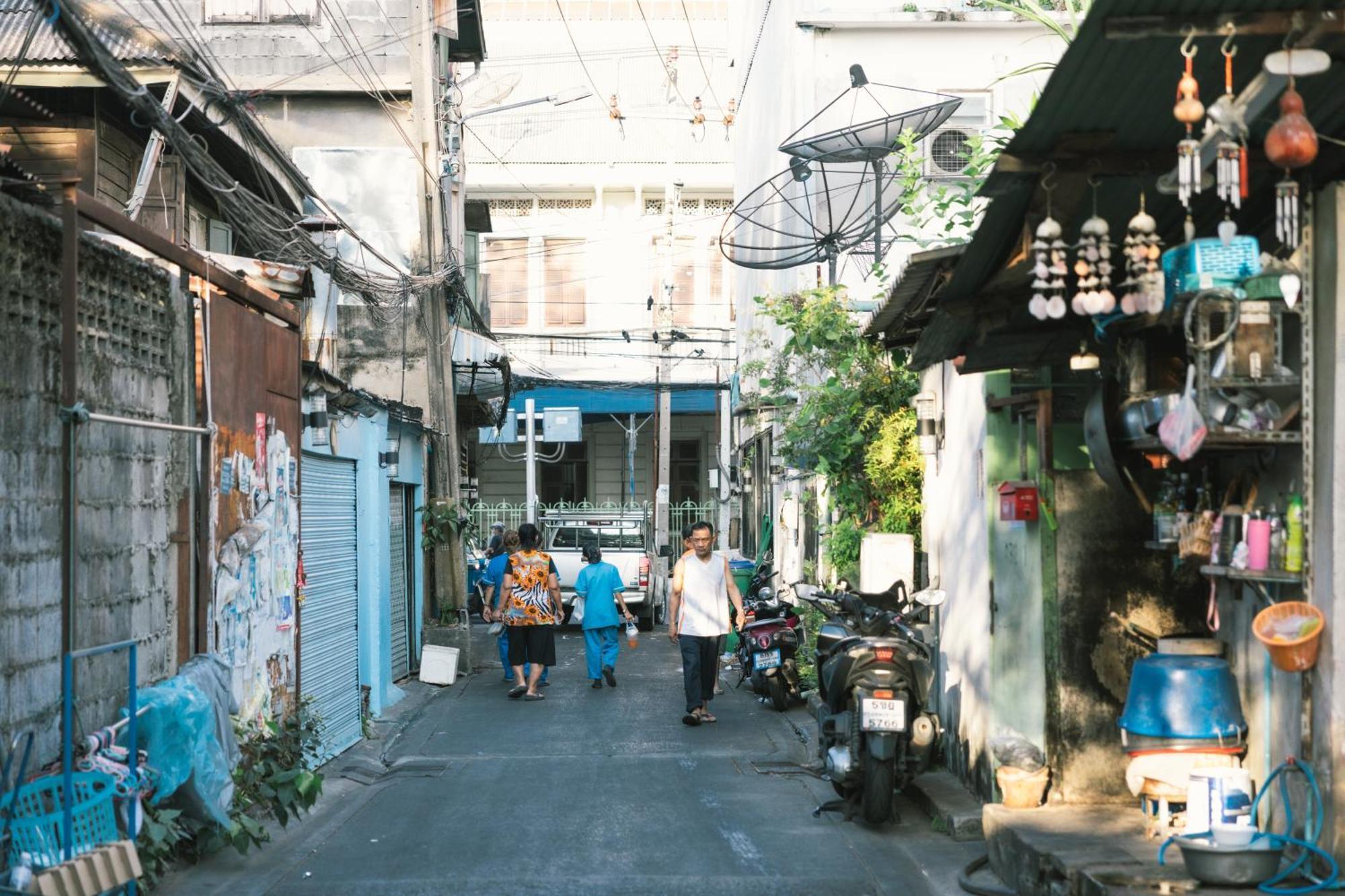 C'House Bangkok Hostel Bagian luar foto